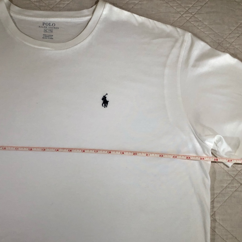 Polo Ralph Lauren Solid Short-Sleeve Tee White - Picture 4 of 8